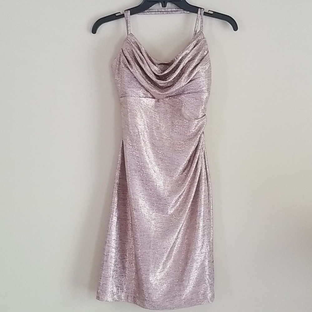 Morgan & Co. Sleeveless Sparkle Midi Dress Size 5 - Picture 8 of 16